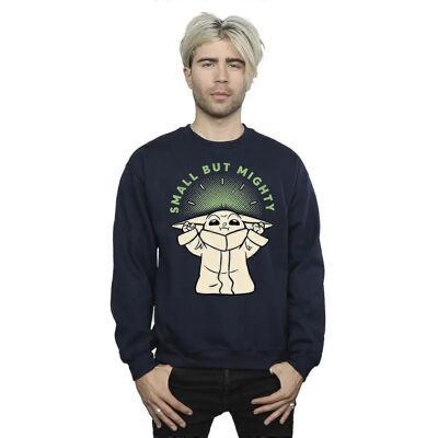 Absolute Cult Das Mandalorian Navy Blue Sweatshirt - Herren Star Wars Absolute Cult Das Mandalorian Navy Blue Sweatshirt - Herren Star Wars