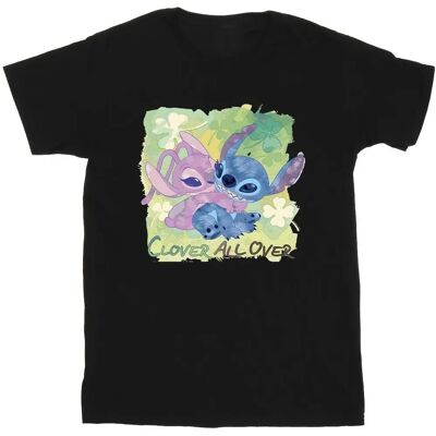 Disney St Patrick's Day Clover T-Shirt - Herren Schwarz Small Disney St Patrick's Day Clover T-Shirt - Herren Schwarz Small