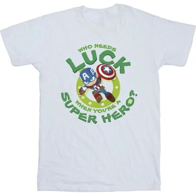 Absolute Cult Marvel - Captain America Luck - T-shirt Absolute Cult Marvel - Captain America Luck - T-shirt