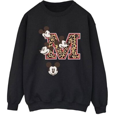 Disney M Faces Sweatshirt - Dames/Heren Zwart - Sweatshirt Disney M Faces Sweatshirt - Dames/Heren Zwart - Sweatshirt