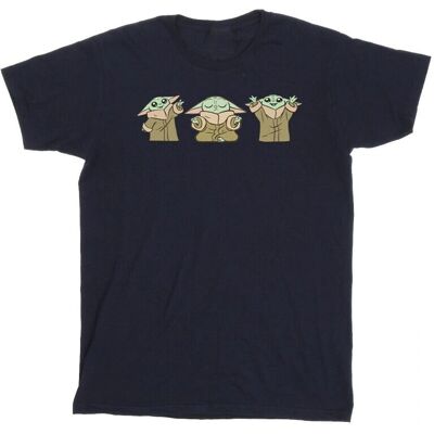 Absolute Cult Star Wars Das Mandalorian Grogu Poses T-Shirt Absolute Cult Star Wars Das Mandalorian Grogu Poses T-Shirt