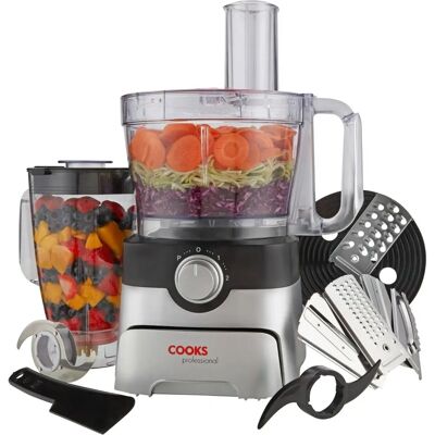 Cooks Professional - Black & Rose Gold - Food Processor Cooks Professional - Black & Rose Gold - Food Processor