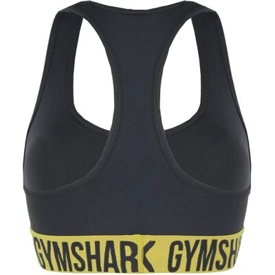 Gymshark Fit Charcoal Marokkaans Geel Dames Sportbeha - Zwart - XS Gymshark Fit Charcoal Marokkaans Geel Dames Sportbeha - Zwart - XS