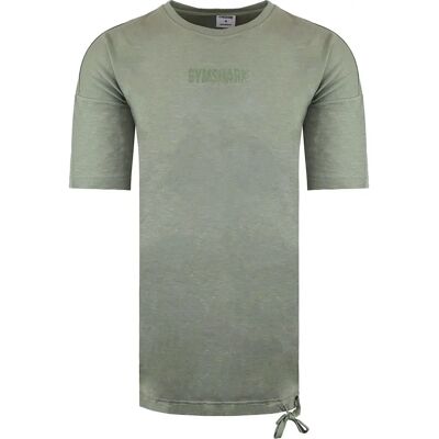 Gymshark Restore Heren Groen T-Shirt - XL Atletische Pasvorm Gymshark Restore Heren Groen T-Shirt - XL Atletische Pasvorm