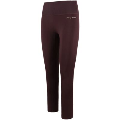 Gymshark Whitney Simmons Rib Taille Chocolade Dames Leggings - XS Gymshark Whitney Simmons Rib Taille Chocolade Dames Leggings - XS