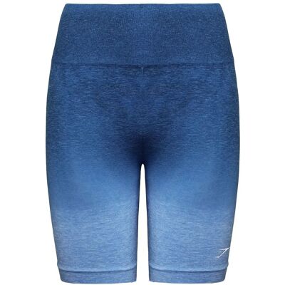 Gymshark Body Fit Adapt Ombre Dames Naadloze Shorts - Lichtblauw Gymshark Body Fit Adapt Ombre Dames Naadloze Shorts - Lichtblauw
