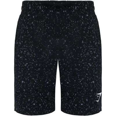 Gymshark Micro Print Herren Schwarze Shorts - S - Shorts Gymshark Micro Print Herren Schwarze Shorts - S - Shorts
