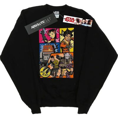 Star Wars Rebels Herren Sweatshirt - Schwarz Star Wars Rebels Herren Sweatshirt - Schwarz