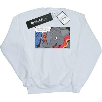 Absolute Cult Disney Dumbo Sweatshirt - Weiß Small Absolute Cult Disney Dumbo Sweatshirt - Weiß Small