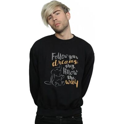 Absolute Cult Dumbo Schwarzer Sweatshirt Absolute Cult Dumbo Schwarzer Sweatshirt