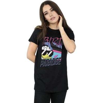 Disney Donald Duck Bird of Paradise Boyfriend Fit T-Shirt Disney Donald Duck Bird of Paradise Boyfriend Fit T-Shirt