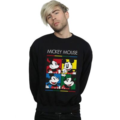 Felpa Disney Mickey Mouse a quadri - Felpa Felpa Disney Mickey Mouse a quadri - Felpa