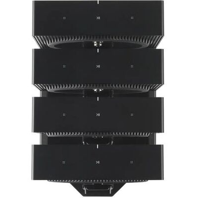 Flexson Wandhalterung für 4 Sonos Amps - Stahl Schwarz Flexson Wandhalterung für 4 Sonos Amps - Stahl Schwarz