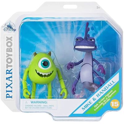 Disney Store - Mike and Randall 2 - Pixar Toybox - Action Figure Disney Store - Mike and Randall 2 - Pixar Toybox - Action Figure
