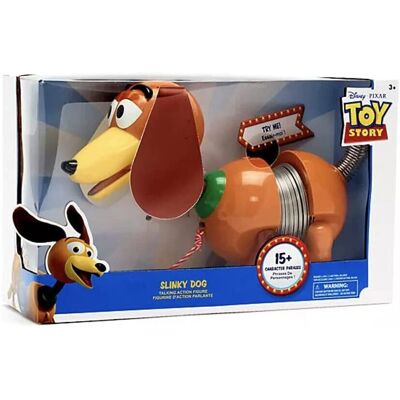 Figurine d'action Slinky Dog parlant - 15 phrases - Publicité Figurine d'action Slinky Dog parlant - 15 phrases - Publicité