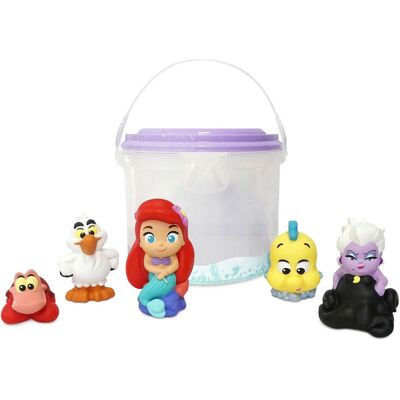 Disney - La Petite Sirène 5 Pièces - Couvercle de Seau - Jeu de bain - Publicité Disney - La Petite Sirène 5 Pièces - Couvercle de Seau - Jeu de bain - Publicité
