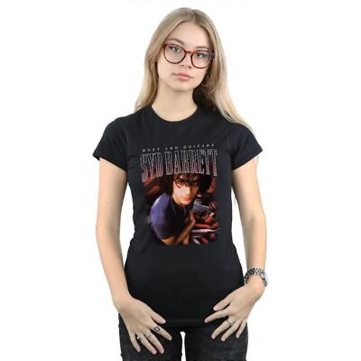 Absolute Cult Syd Barrett Damen Dust And Guitars Homage T-Shirt - T-Shirt Absolute Cult Syd Barrett Damen Dust And Guitars Homage T-Shirt - T-Shirt