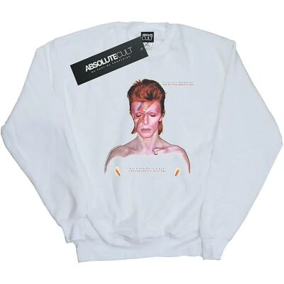Absolute Cult David Bowie Aladdin Sane Sweatshirt - Weiß - XL Absolute Cult David Bowie Aladdin Sane Sweatshirt - Weiß - XL