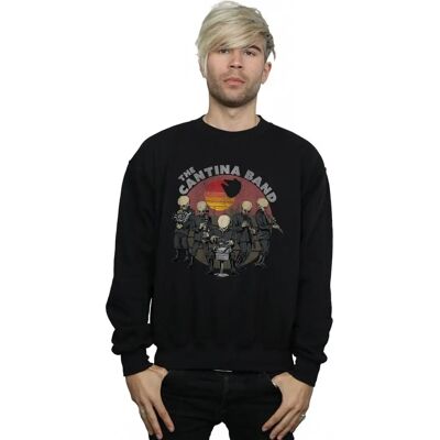 Absolute Cult Star Wars Cantina Band Sweatshirt - Herren Schwarz XX-Large Absolute Cult Star Wars Cantina Band Sweatshirt - Herren Schwarz XX-Large