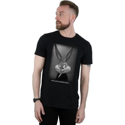 Absolute Cult Model - Bugs Bunny T-Shirt - Männer Schwarz Slim Fit Absolute Cult Model - Bugs Bunny T-Shirt - Männer Schwarz Slim Fit