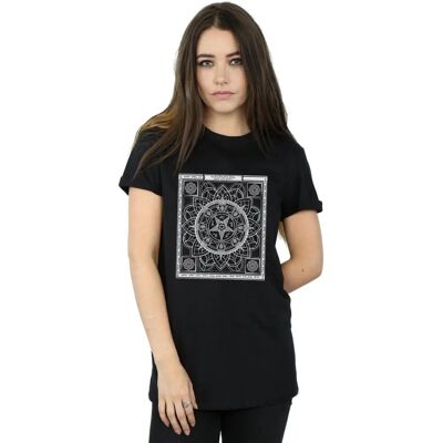 Absolute Cult Supernatural Damen Pentagramm Muster Boyfriend Fit T-Shirt Absolute Cult Supernatural Damen Pentagramm Muster Boyfriend Fit T-Shirt