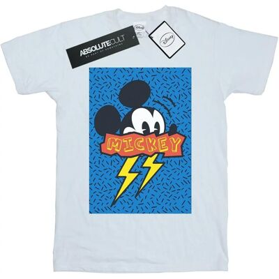 Disney Mickey Mouse 90s Flash Boyfriend Fit T-Shirt Weiß X-Large Disney Mickey Mouse 90s Flash Boyfriend Fit T-Shirt Weiß X-Large
