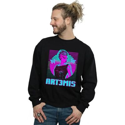 Absolute Cult Ready Player One Herren Neon Art3mis Sweatshirt - Sweatshirt Absolute Cult Ready Player One Herren Neon Art3mis Sweatshirt - Sweatshirt