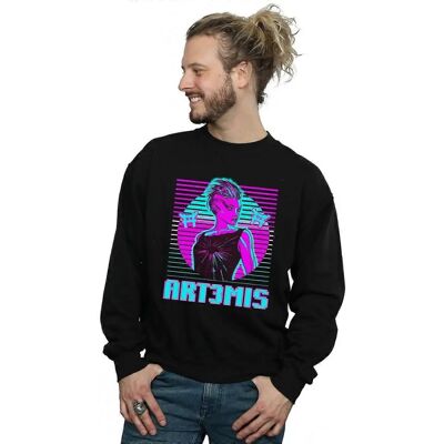 Absolute Cult Ready Player One Herren Neon Art3mis Sweatshirt - Sweatshirt Absolute Cult Ready Player One Herren Neon Art3mis Sweatshirt - Sweatshirt