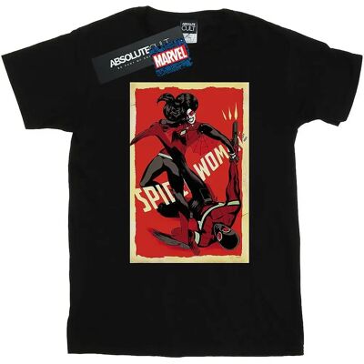 Absolute Cult Marvel Spider-Woman Fight T-Shirt - T-Shirt Absolute Cult Marvel Spider-Woman Fight T-Shirt - T-Shirt