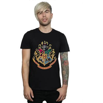 Absolute Cult Harry Potter Hogwarts Wappen Schwarz T-Shirt - Herren XL Absolute Cult Harry Potter Hogwarts Wappen Schwarz T-Shirt - Herren XL
