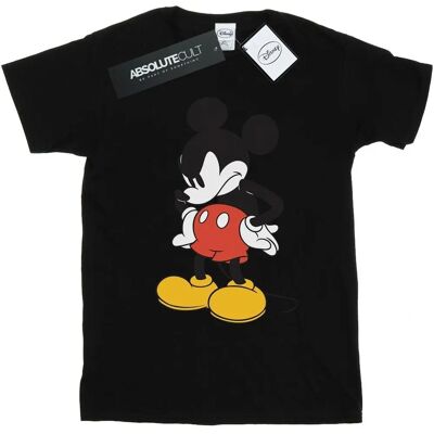 Disney Mickey Mouse Angry Look Down Boyfriend T-Shirt - T-Shirt Disney Mickey Mouse Angry Look Down Boyfriend T-Shirt - T-Shirt