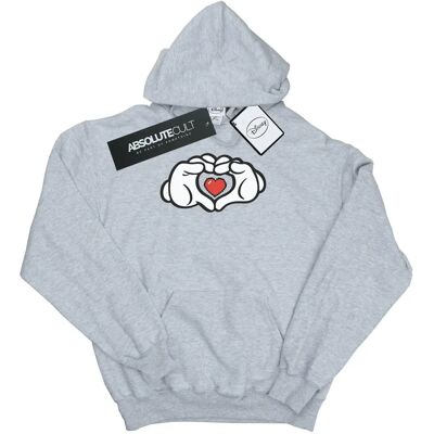 Absolute Cult Disney Mickey Mouse Heart Hands Hoodie - Hooded Sweatshirt Absolute Cult Disney Mickey Mouse Heart Hands Hoodie - Hooded Sweatshirt