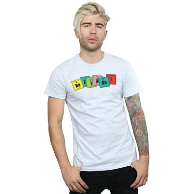 Absolute Cult The Big Bang Theory Herren Bazinga Elemente T-Shirt - Sport Grau Absolute Cult The Big Bang Theory Herren Bazinga Elemente T-Shirt - Sport Grau