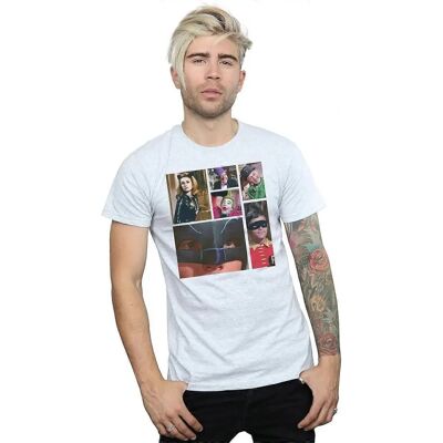T-shirt slim fit Batman seria TV DC Comics - Mężczyźni T-shirt slim fit Batman seria TV DC Comics - Mężczyźni