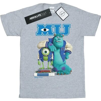 Disney Heren Monsters University T-Shirt - Sport Grey Disney Heren Monsters University T-Shirt - Sport Grey