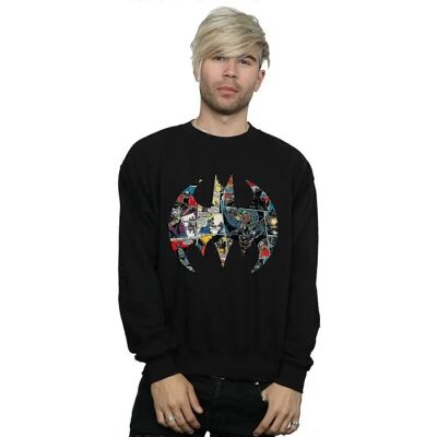 Bluza Batman DC Comics - Ciężka bawełna, Czarna, XXXXX-Large Bluza Batman DC Comics - Ciężka bawełna, Czarna, XXXXX-Large