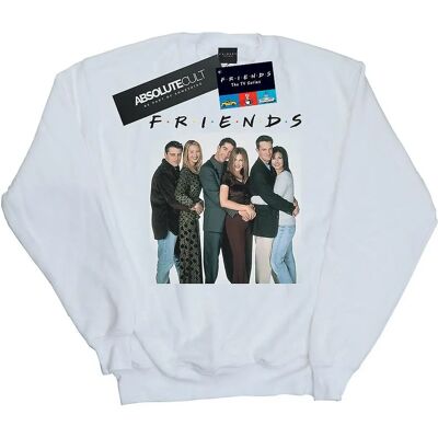 Absolute Cult Friends Damen Gruppensweatshirt - Weiß XX-Large Absolute Cult Friends Damen Gruppensweatshirt - Weiß XX-Large