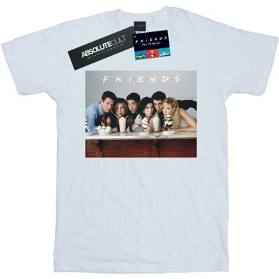 Friends White Cotton Boyfriend T-Shirt - T-Shirt Friends White Cotton Boyfriend T-Shirt - T-Shirt