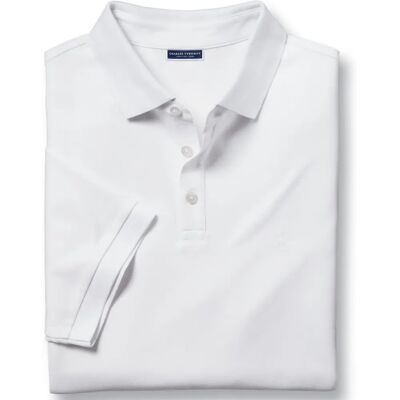 Charles Tyrwhitt White Cotton Polo - Men's Pique Cotton Polo Charles Tyrwhitt White Cotton Polo - Men's Pique Cotton Polo