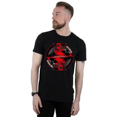 Marvel Deadpool Slim Fit T-Shirt - Erwachsene Marvel Deadpool Slim Fit T-Shirt - Erwachsene