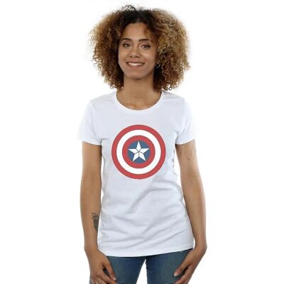 Absolute Cult Captain America Civil War Schild T-Shirt Weiß X-Large - T-Shirt Absolute Cult Captain America Civil War Schild T-Shirt Weiß X-Large - T-Shirt