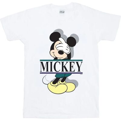 Disney Mickey Mouse Letters Boyfriend T-Shirt - T-Shirt Disney Mickey Mouse Letters Boyfriend T-Shirt - T-Shirt