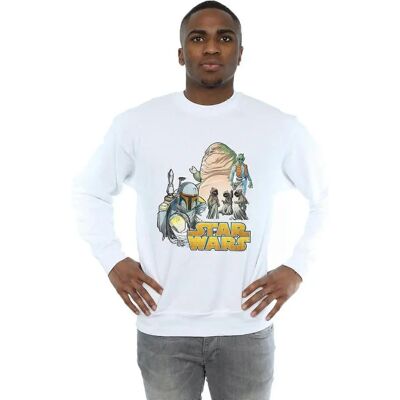 Absolute Cult Star Wars Weiß Medium Sweatshirt Absolute Cult Star Wars Weiß Medium Sweatshirt
