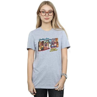 Absolute Cult Marvel Deadpool Greetings Boyfriend Fit T-Shirt - T-Shirt Absolute Cult Marvel Deadpool Greetings Boyfriend Fit T-Shirt - T-Shirt