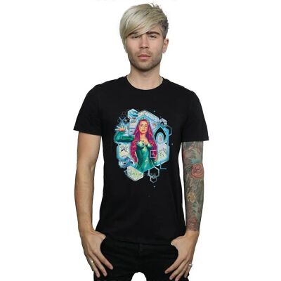 DC Comics Aquaman Black T-Shirt - Men's Slim Fit DC Comics Aquaman Black T-Shirt - Men's Slim Fit