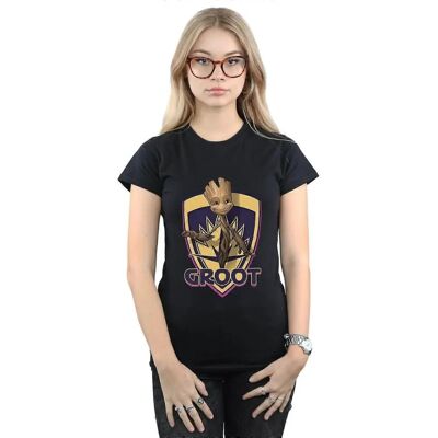 Marvel Guardians Of The Galaxy Groot Badge T-Shirt - T-Shirt Marvel Guardians Of The Galaxy Groot Badge T-Shirt - T-Shirt