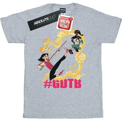 Absolute Cult Disney Mulan Ralph Vanellope Weiß T-Shirt Absolute Cult Disney Mulan Ralph Vanellope Weiß T-Shirt