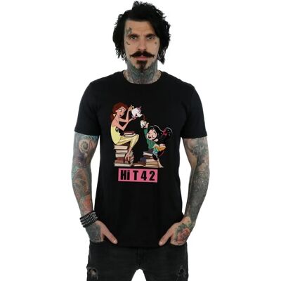 Disney Wreck It Ralph Belle und Vanellope T-Shirt - Herren Schwarz XL Disney Wreck It Ralph Belle und Vanellope T-Shirt - Herren Schwarz XL