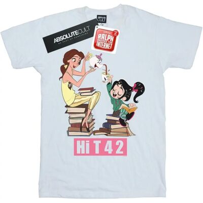 Disney Wreck It Ralph Belle Und Vanellope T-Shirt - Herren Weiß XX-Large Disney Wreck It Ralph Belle Und Vanellope T-Shirt - Herren Weiß XX-Large