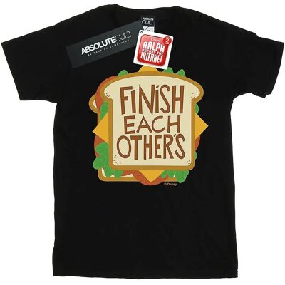 Disney Wreck Ralph Annas Schwarzes T-Shirt - T-Shirt Disney Wreck Ralph Annas Schwarzes T-Shirt - T-Shirt
